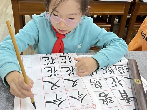 11学生认真书写 11学生认真书写